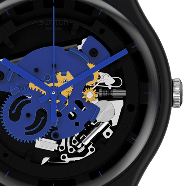 خرید ساعت سواچ مدل TIME TO BLUE BIG SO32B109،خرید SO32B109،سواچ تهران