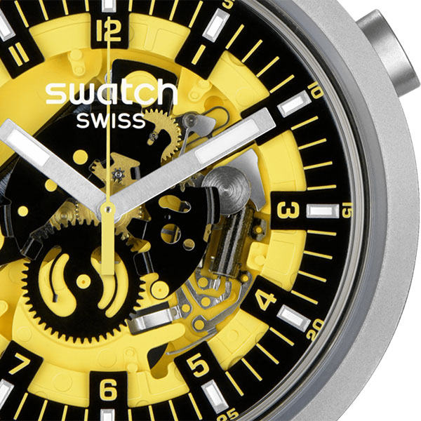 خرید ساعت سواچ مدل BOLDEN YELLOW SB07S109،خرید SB07S109،سواچ تهران