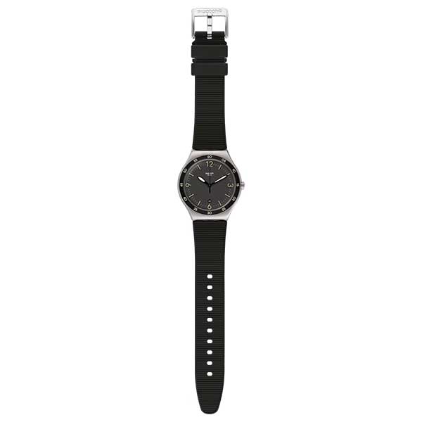 خرید ساعت سواچ مدل BLACK SUIT BIG CLASSIC YWS454،خرید YWS454،سواچ تهران