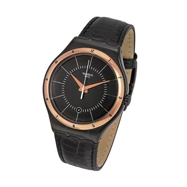 خرید ساعت سواچ مدل BLACK NACHTIGALL YWB403،خرید YWB403،سواچ تهران